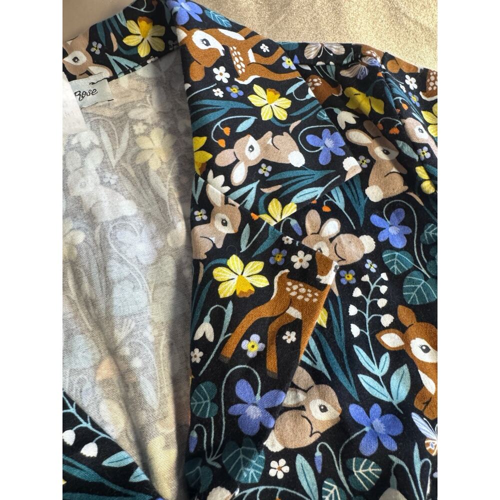 Whimsical Forrest Animal Print Dress Eva Rose Fairy Modcloth Rockabilly Whimsy - Picture 5 of 13